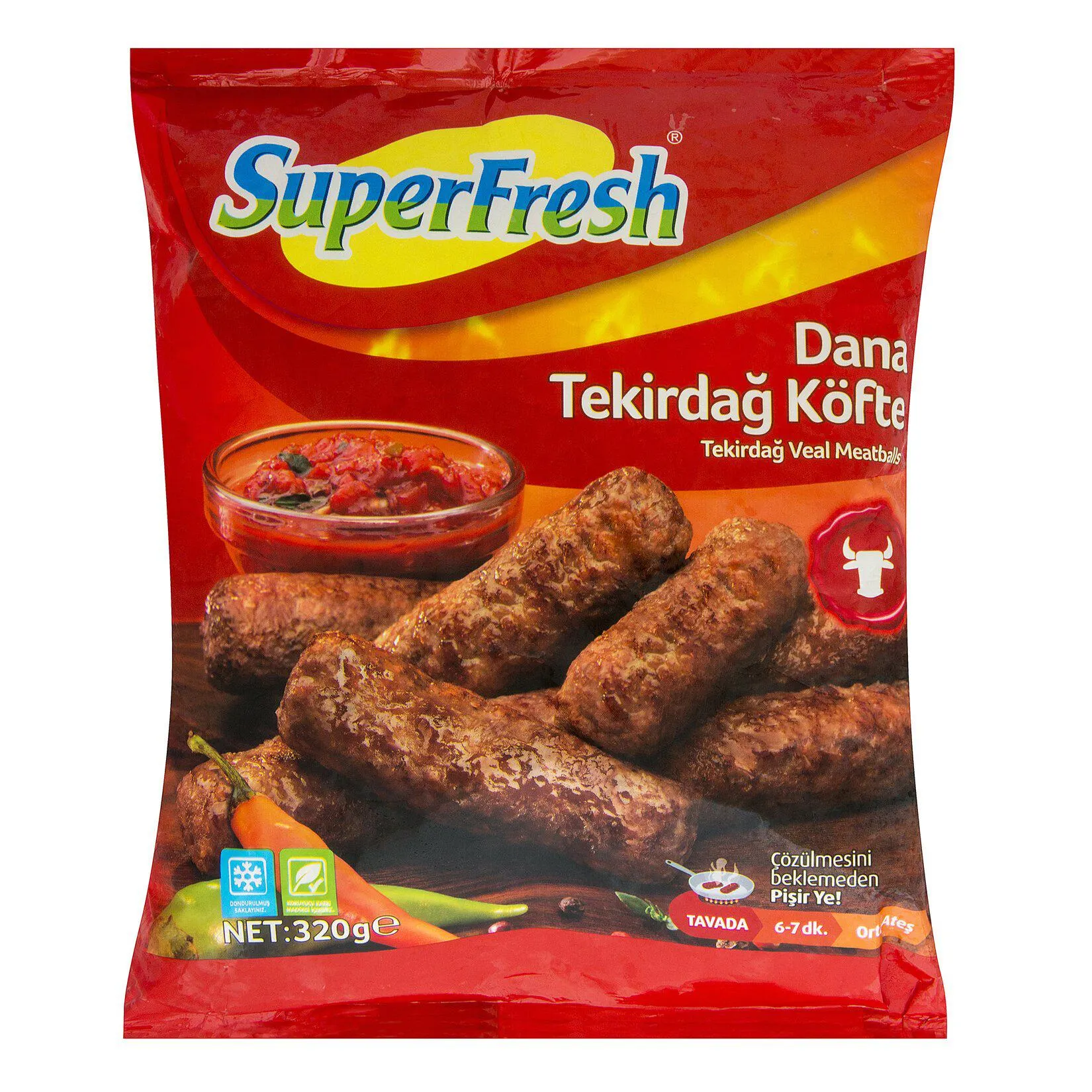 Superfresh Dana Tekirdağ Köfte 320 G