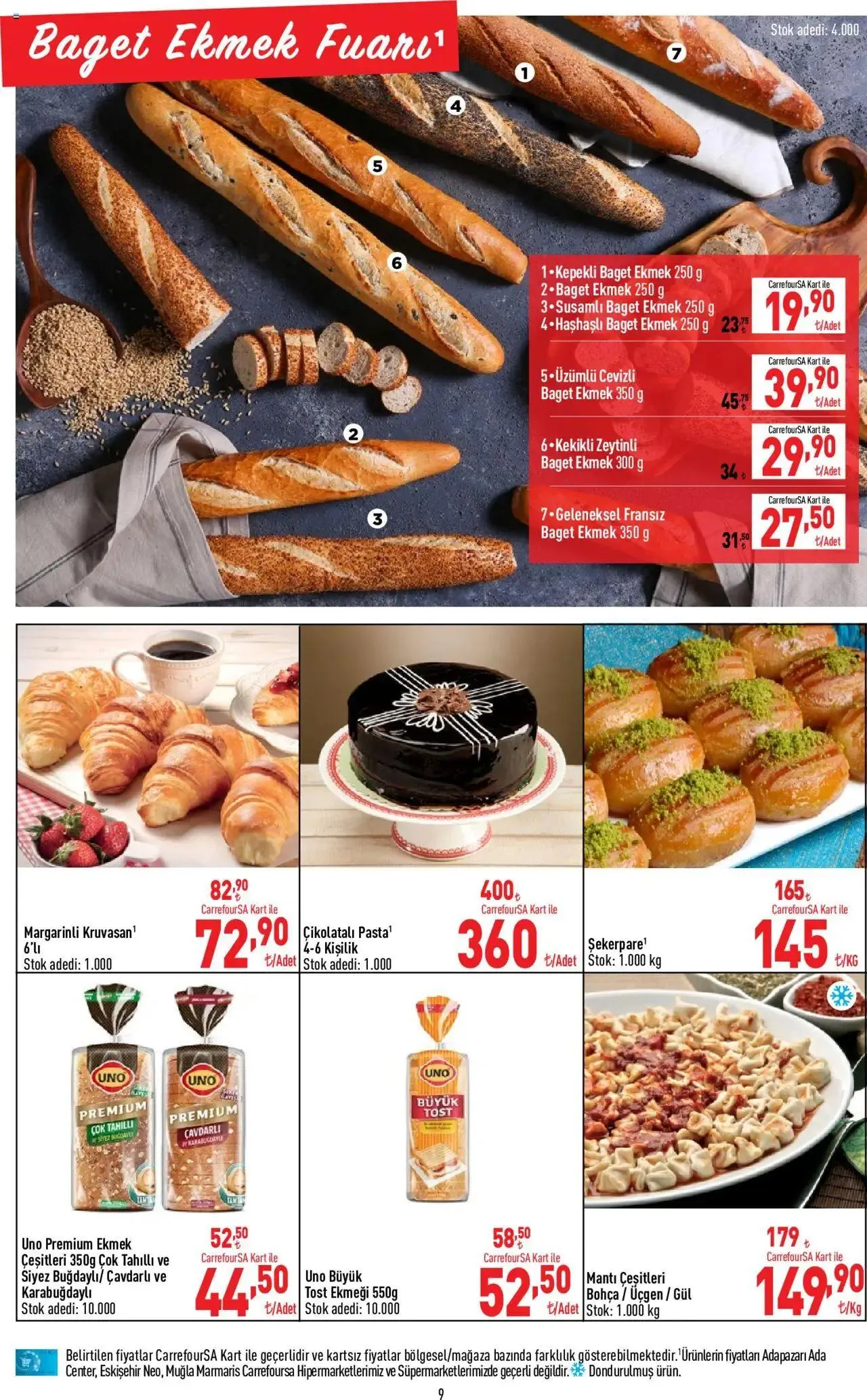 Katalog CarrefourSA Katalog 10 Ekim - 23 Ekim 2024 - aktüel Sayfa 9