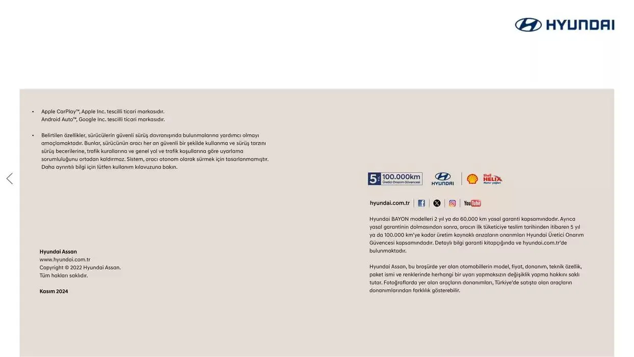Katalog Hyundai Yeni BAYON 29 Kasım - 29 Kasım 2025 - aktüel Sayfa 21