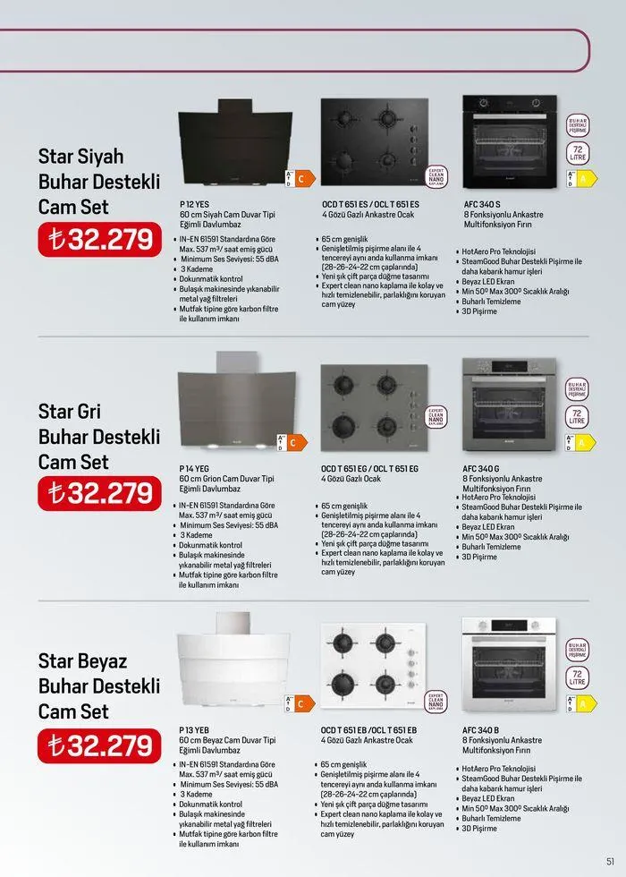 Katalog Arçelik Genel Kataloğu 1 Haziran - 15 Haziran 2024 - aktüel Sayfa 51