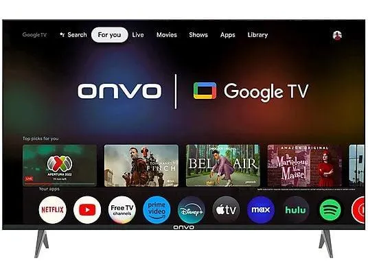 ONVO 55OVF9000UQ 55 inç 140 Ekran Dahili Uydu Alıcılı 4K UHD QLED TV