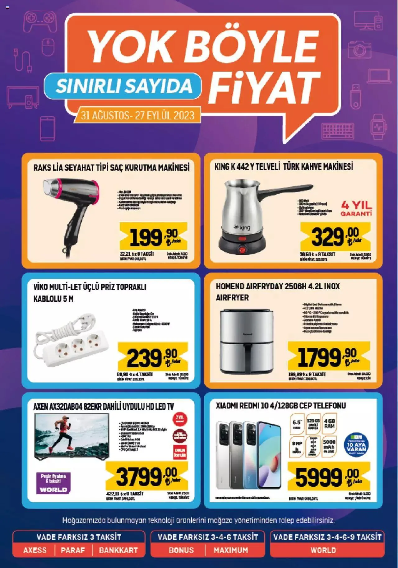 Katalog Migros Katalog - 5M Migroskop 14 Eylül - 27 Eylül 2023 - aktüel Sayfa 107