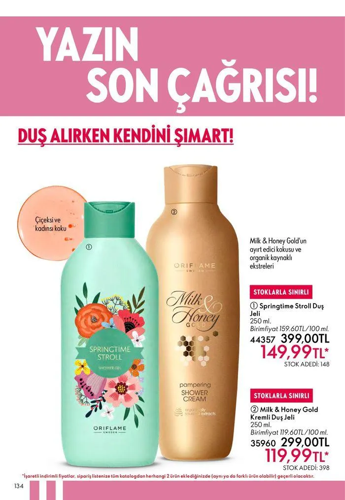 Katalog Oriflame katalog 1 Ağustos - 15 Ağustos 2024 - aktüel Sayfa 134