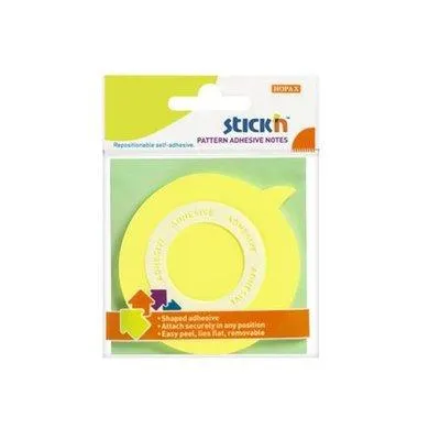 Hopax Balon Şekilli Sarı 50 Yaprak Not Kağıdı