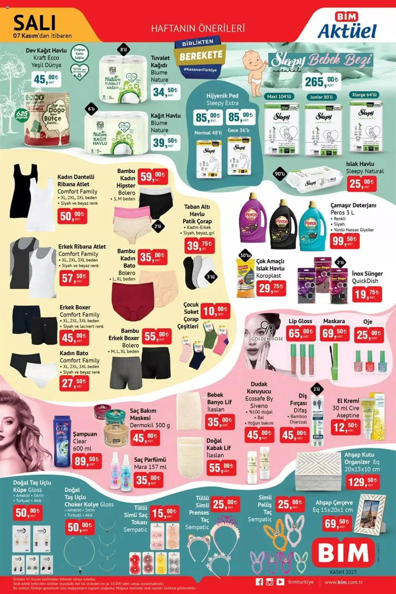 Katalog BIM Katalog Salı 7 Kasım - 21 Kasım 2023 - aktüel Sayfa 3