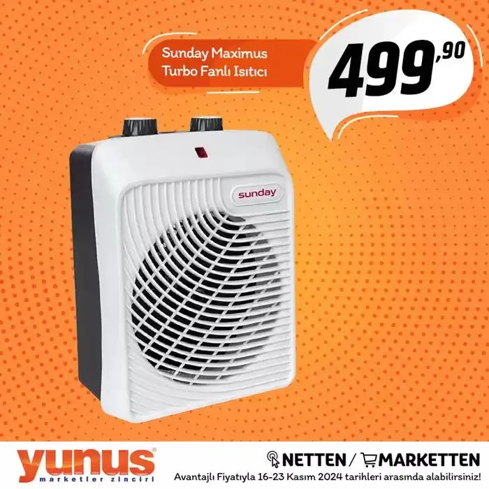 Katalog Yunus Market katalog 20 Kasım - 4 Aralık 2024 - aktüel Sayfa 4