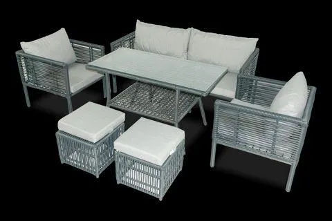 New York Xl Oturma Takımı Taş Rengi