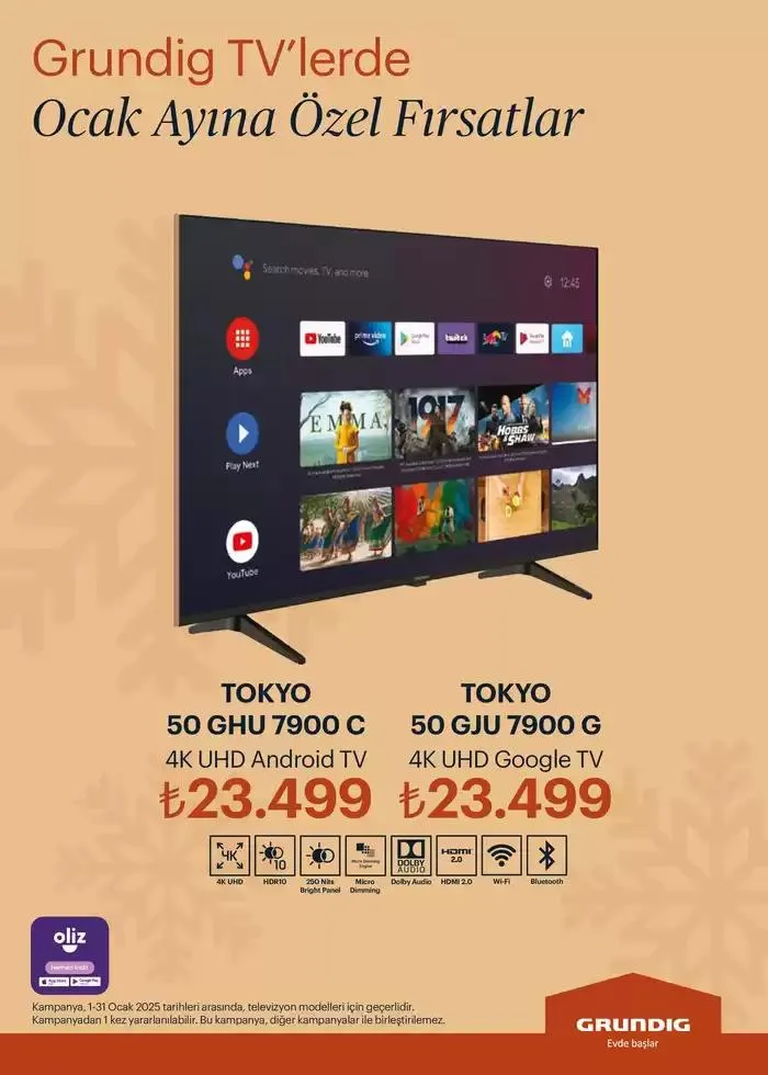 Katalog Arçelik Genel Kataloğu 7 Ocak - 15 Ocak 2025 - aktüel Sayfa 73