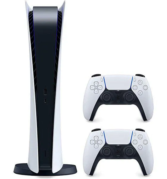 Playstation 5 Dijital Versiyon Oyun Konsolu + 2. Dualsense Kol ( Eurasia Garantili)