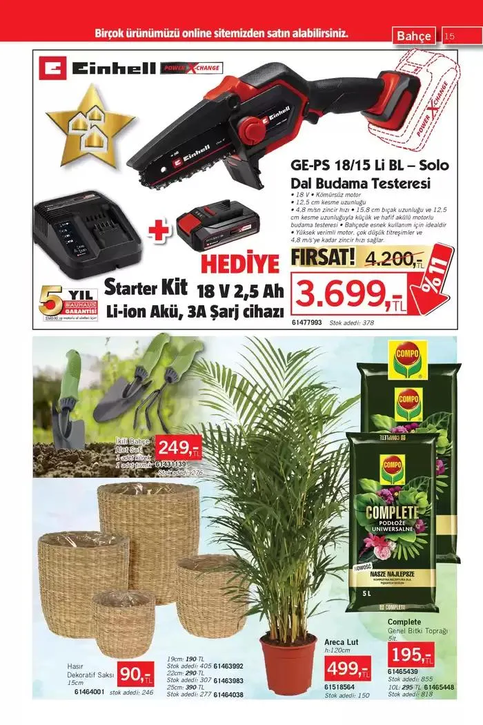 Katalog Aktüel Kataloğu 3 Şubat - 28 Şubat 2025 - aktüel Sayfa 15