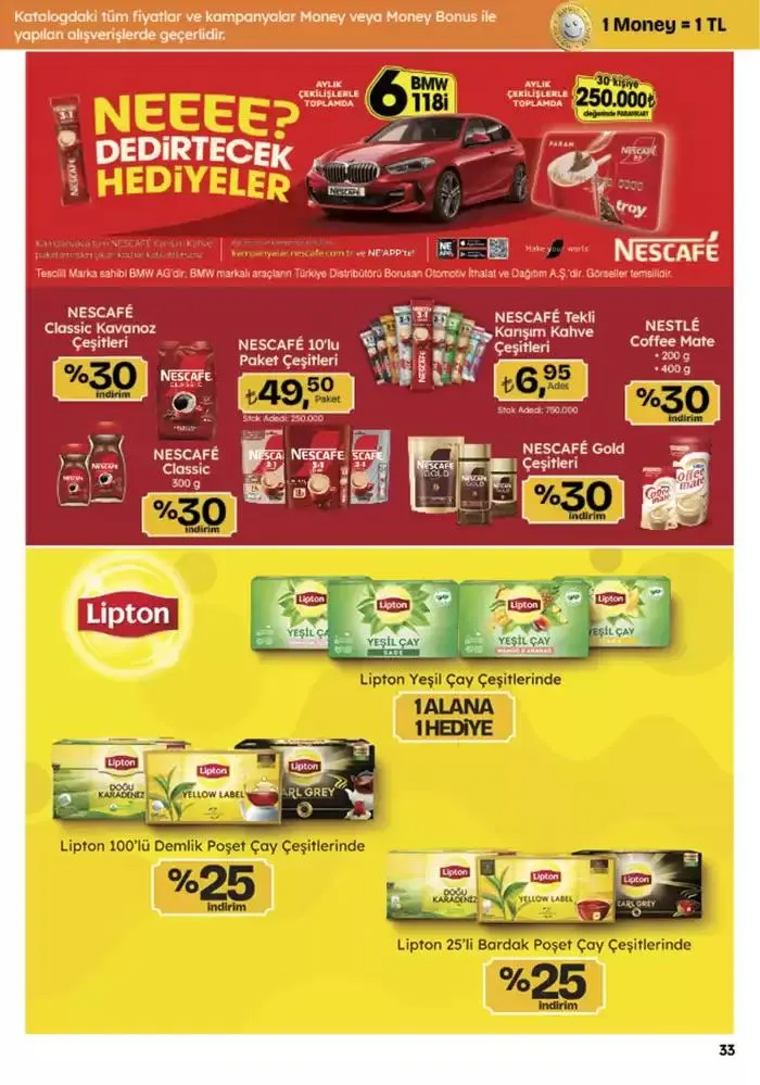 Katalog Migros katalog 25 Ekim - 8 Kasım 2024 - aktüel Sayfa 33