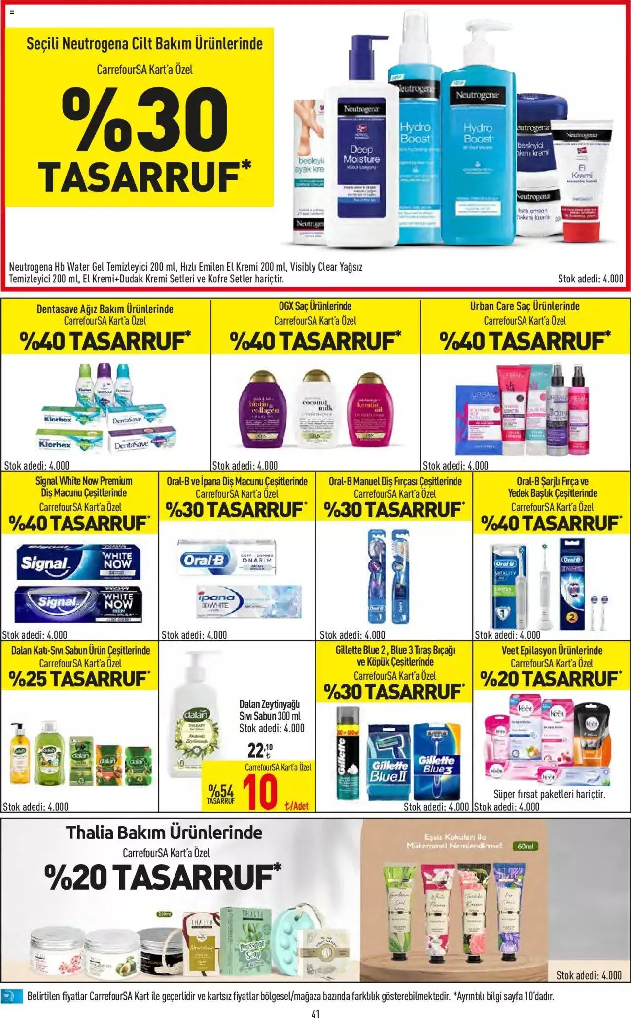 Katalog CarrefourSA Katalog 21 Eylül - 27 Eylül 2023 - aktüel Sayfa 41