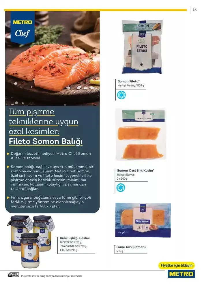 Katalog Metro Markalı Profesyonel Çözümler 7 Şubat - 31 Aralık 2025 - aktüel Sayfa 13