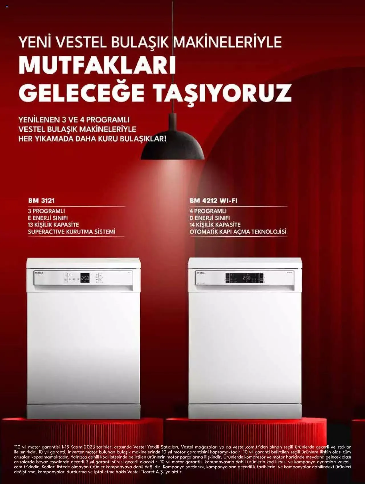 Katalog Vestel - Beyaz Eşya 1 Kasım - 15 Kasım 2023 - aktüel Sayfa 10