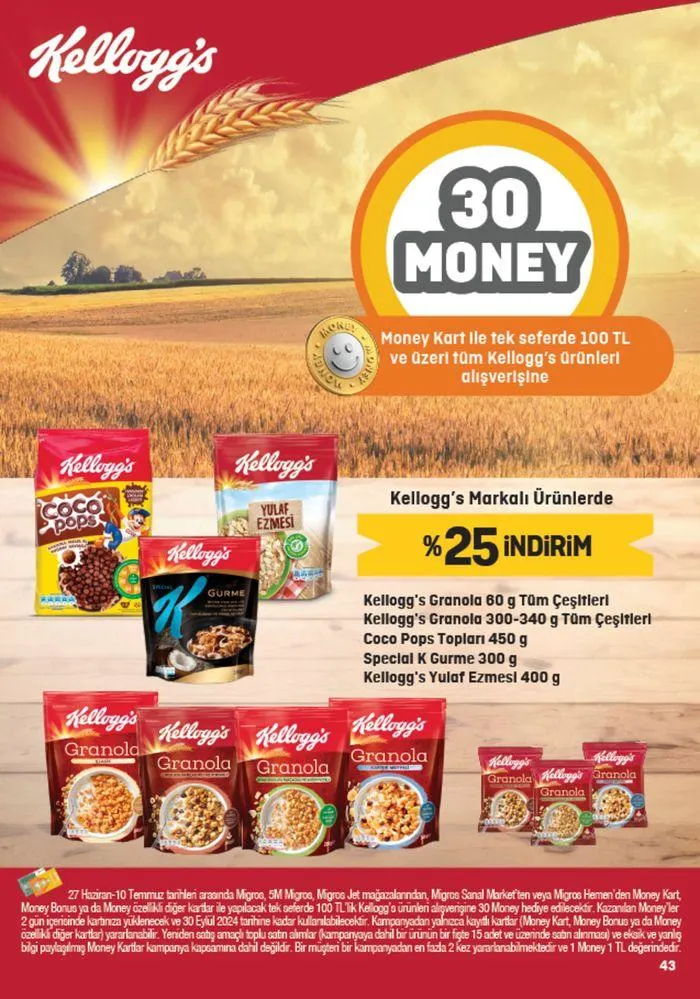 Katalog Migros katalog 27 Haziran - 11 Temmuz 2024 - aktüel Sayfa 43