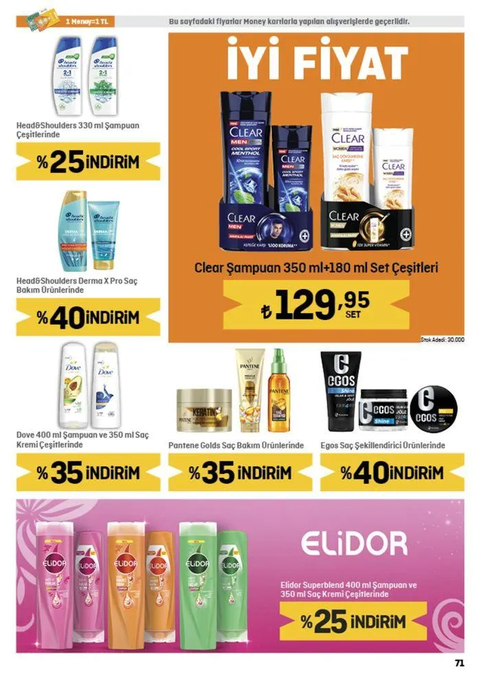 Katalog Migros katalog 29 Ağustos - 11 Eylül 2024 - aktüel Sayfa 71