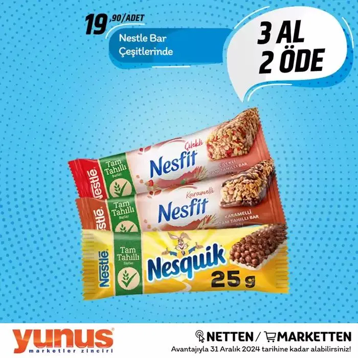 Katalog Yunus Market katalog 20 Kasım - 4 Aralık 2024 - aktüel Sayfa 1