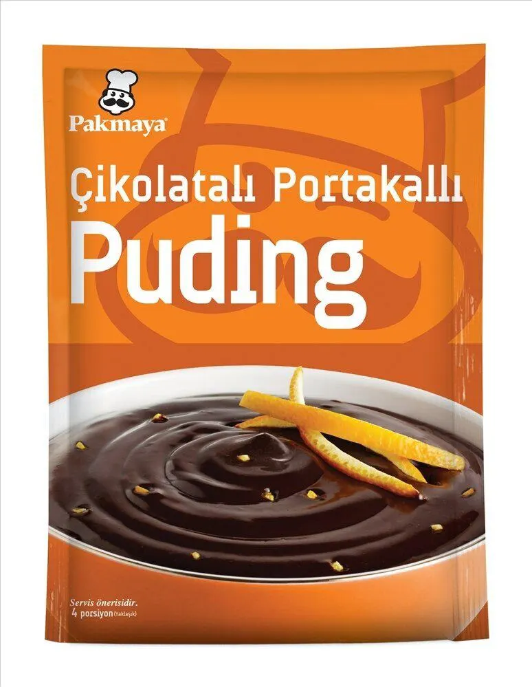 Pakmaya Çikolatalı Portakallı Puding 116 g