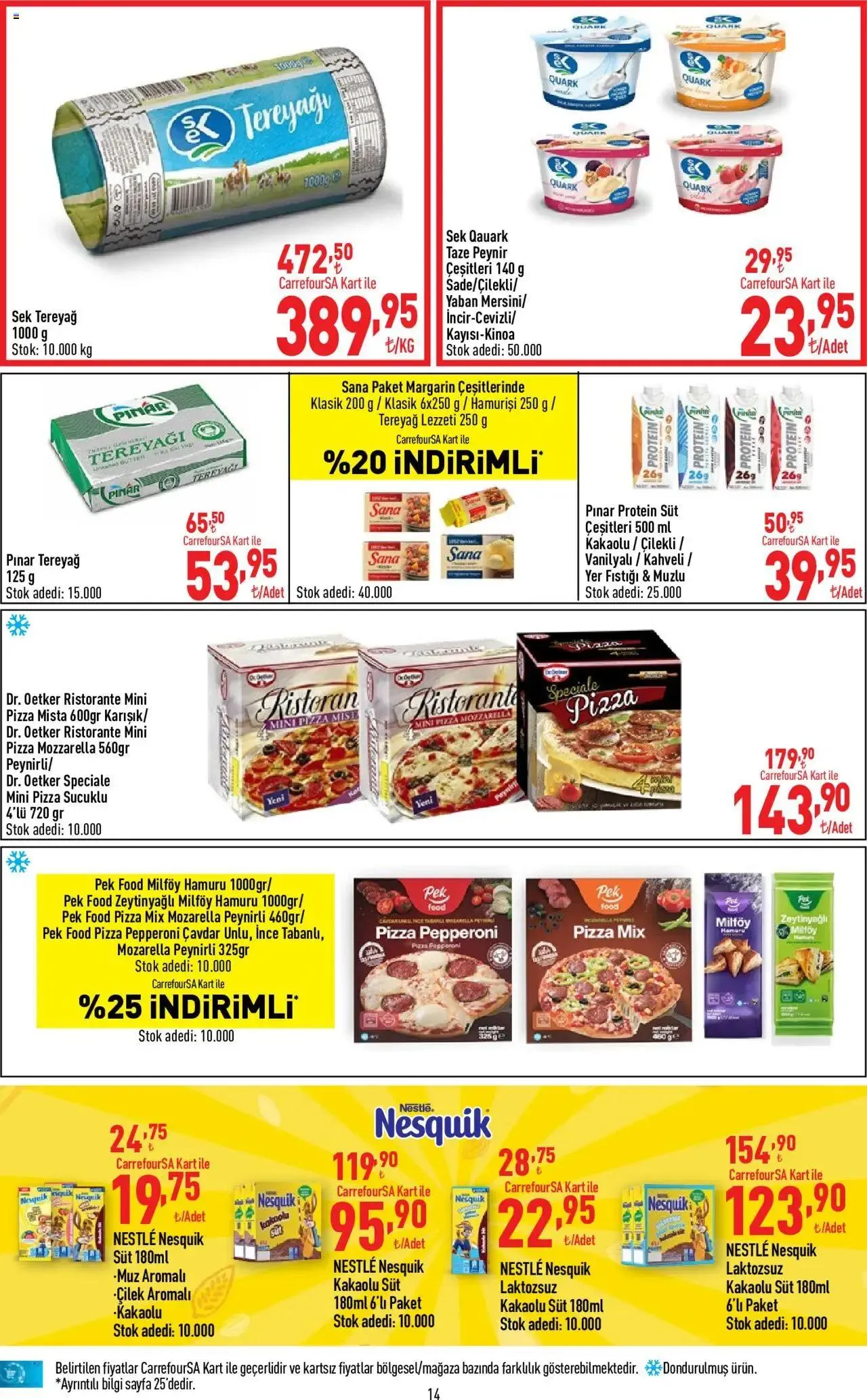 Katalog CarrefourSA Katalog 10 Ekim - 23 Ekim 2024 - aktüel Sayfa 14