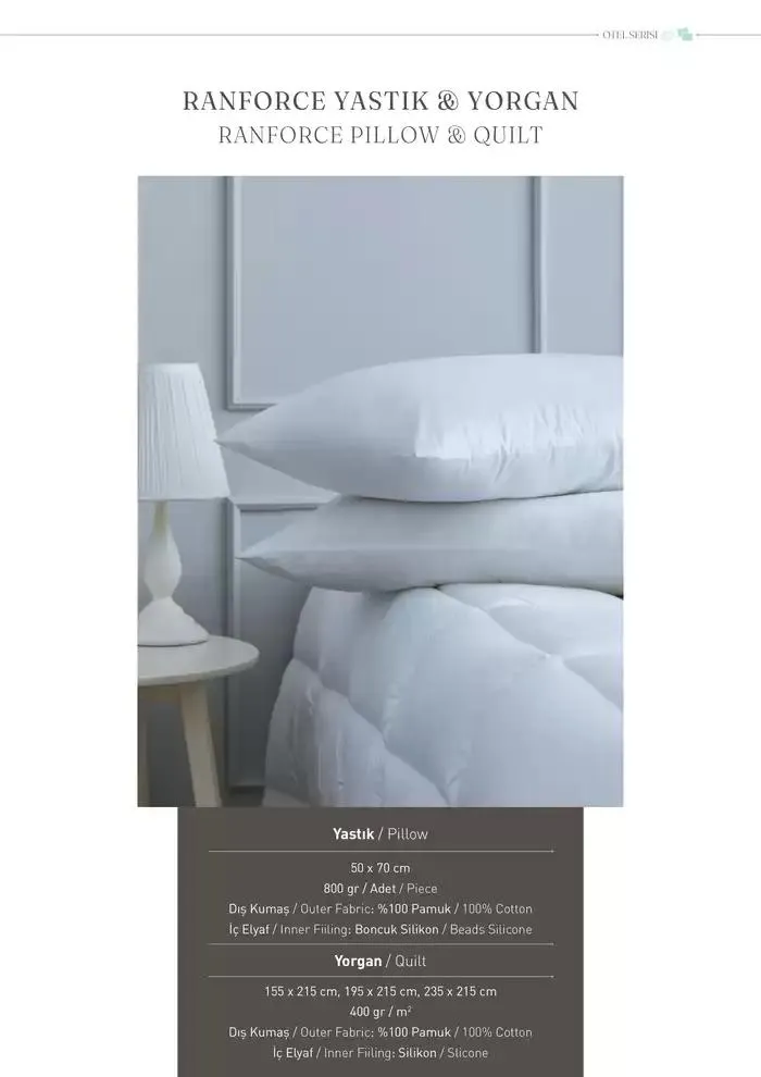 Katalog OTEL VE SPA TEKSTILI 2025 KOLEKSIYONU 8 Ocak - 31 Aralık 2025 - aktüel Sayfa 41