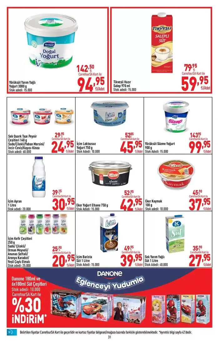 Katalog Kataloglar CarrefourSA 3 Ocak - 15 Ocak 2025 - aktüel Sayfa 31