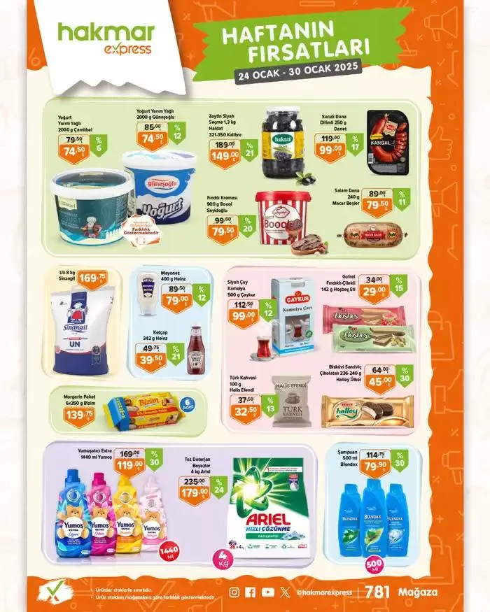 Katalog Hakmar Express katalog 25 Ocak - 8 Şubat 2025 - aktüel Sayfa 5