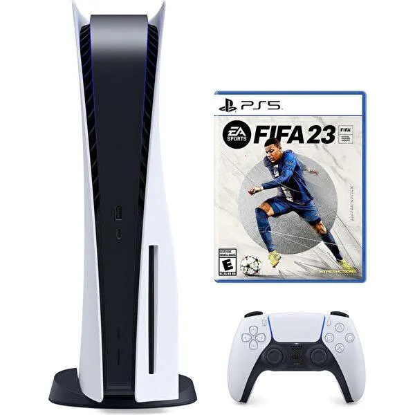 Playstation 5 Diskli Oyun Konsolu + Fifa 23 PS5 Oyun ( Eurasia Garantili)