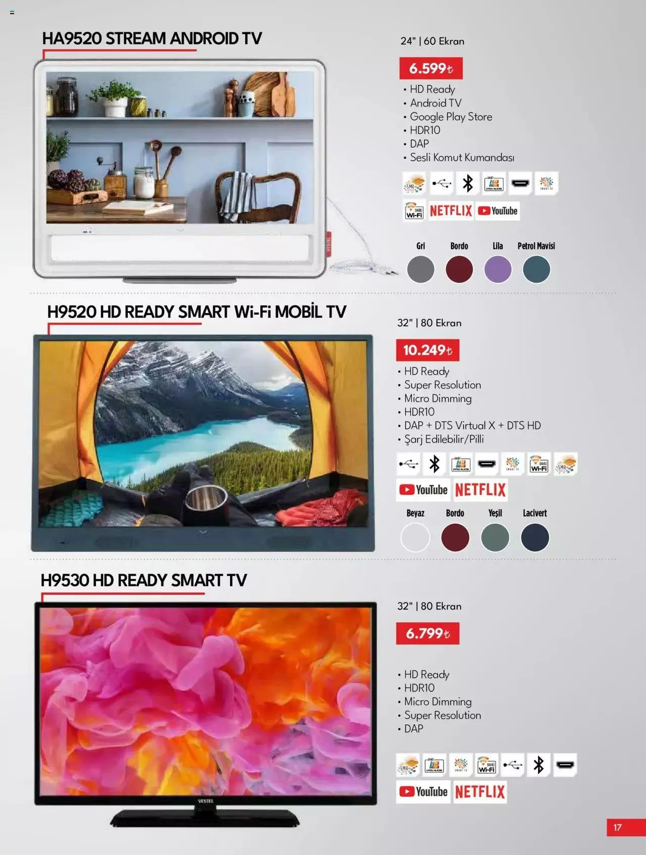 Katalog Vestel - Tüketici Elektroniği 1 Kasım - 15 Kasım 2023 - aktüel Sayfa 17