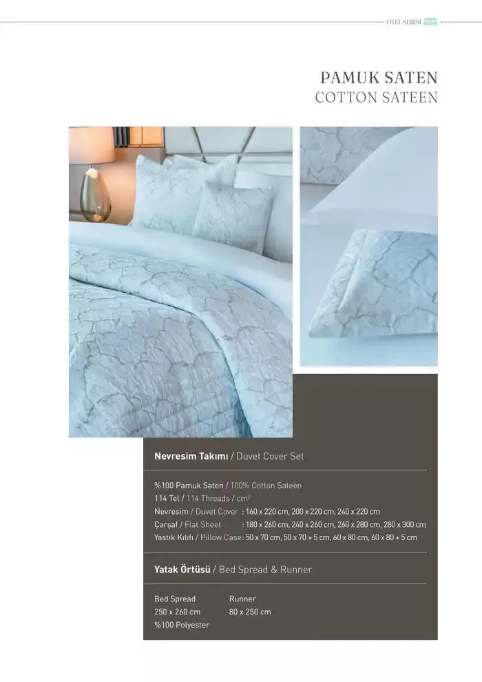 Katalog OTEL VE SPA TEKSTILI 2025 KOLEKSIYONU 8 Ocak - 31 Aralık 2025 - aktüel Sayfa 27