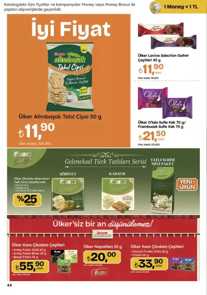 Katalog Migros katalog 25 Ekim - 8 Kasım 2024 - aktüel Sayfa 44