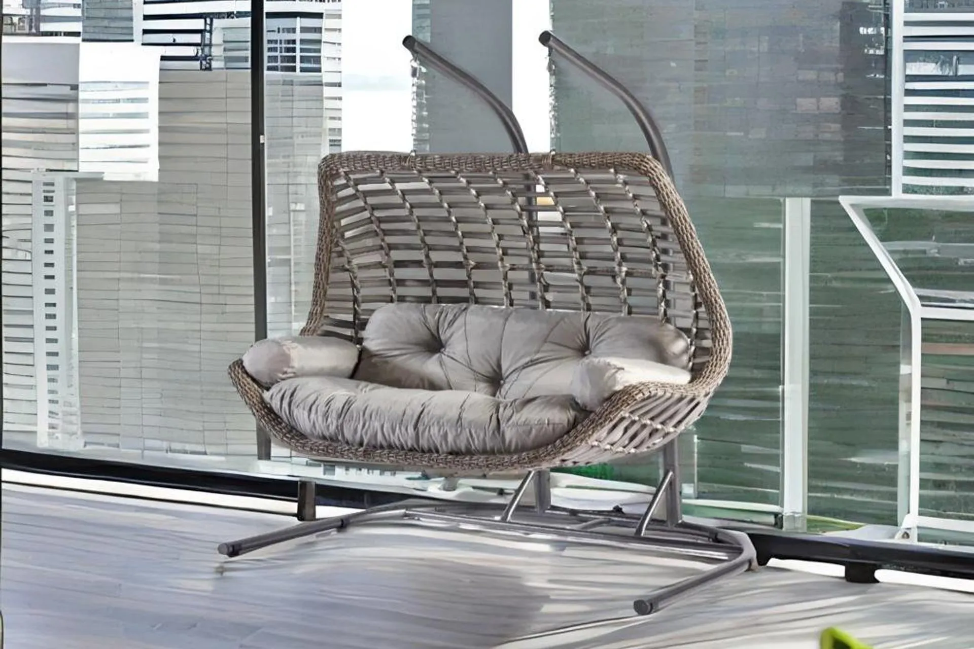 CUNDA İKİLİ SALINCAK, GRİ (DV4-170)