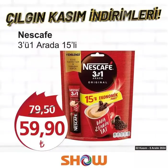 Katalog Show Market katalog 30 Kasım - 14 Aralık 2024 - aktüel Sayfa 6