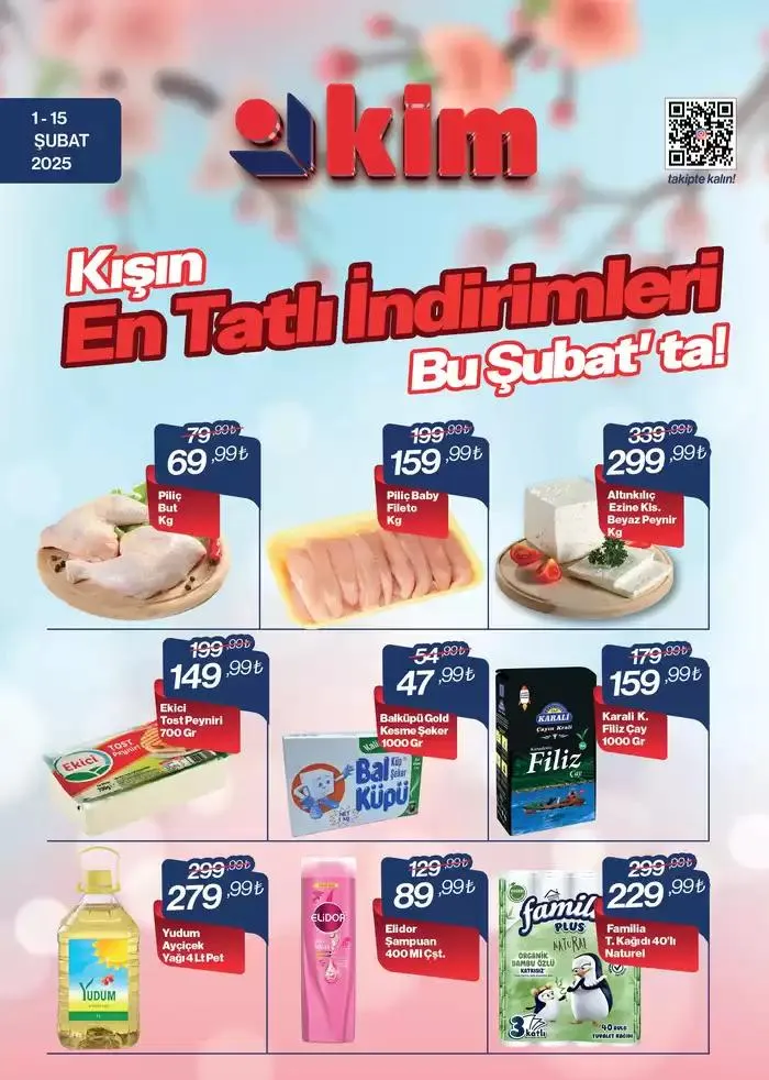 Katalog Kim Market katalog 1 Mart - 15 Mart 2025 - aktüel Sayfa 1