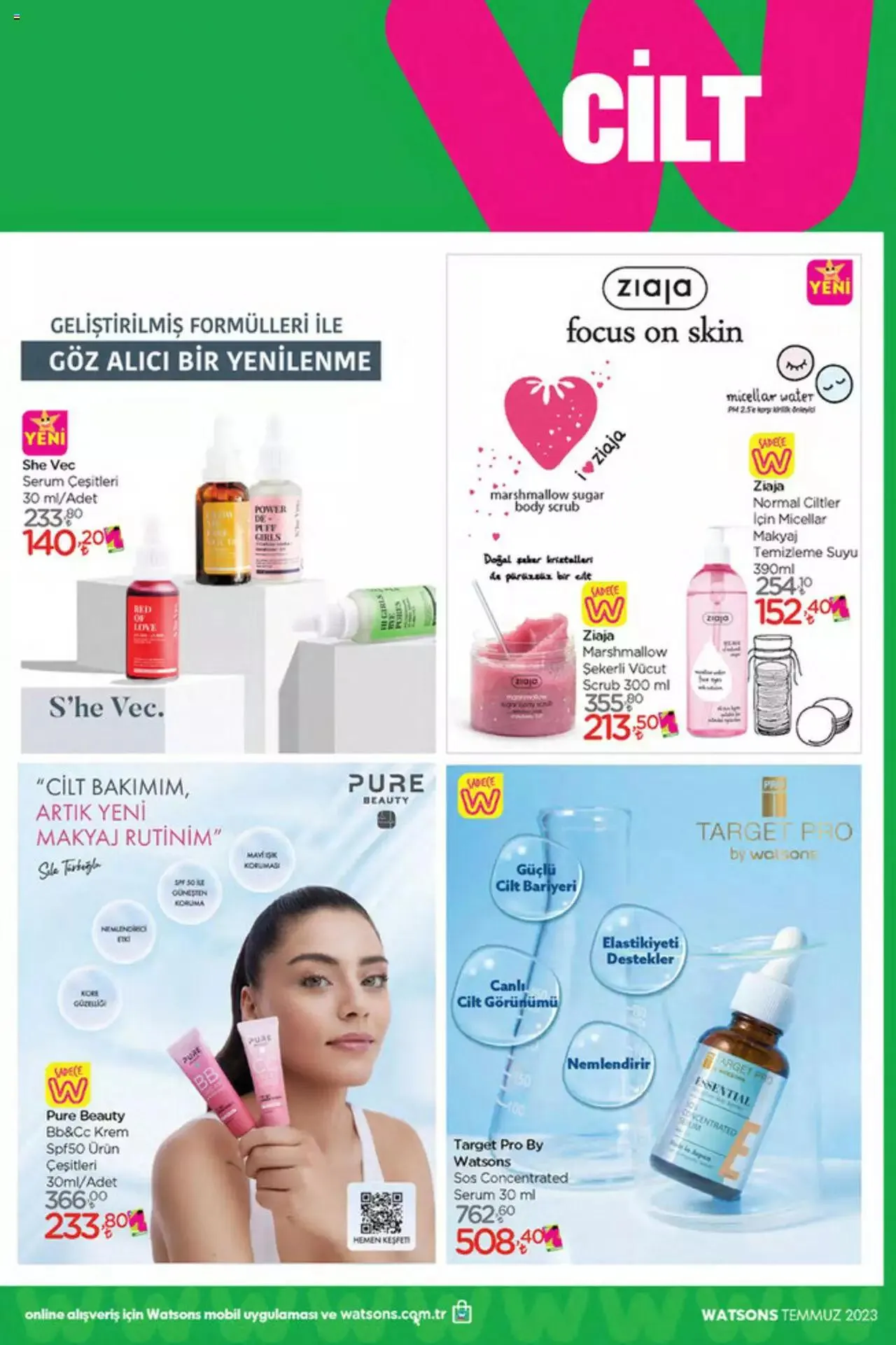 Katalog Watsons Katalog 3 Temmuz - 8 Ağustos 2023 - aktüel Sayfa 24
