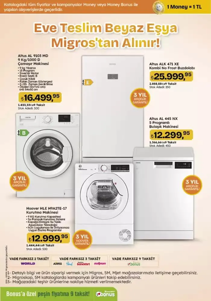 Katalog Migros katalog 25 Ekim - 8 Kasım 2024 - aktüel Sayfa 95