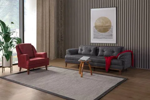 Madrid Koltuk Takımı, Bora Koyu Gri