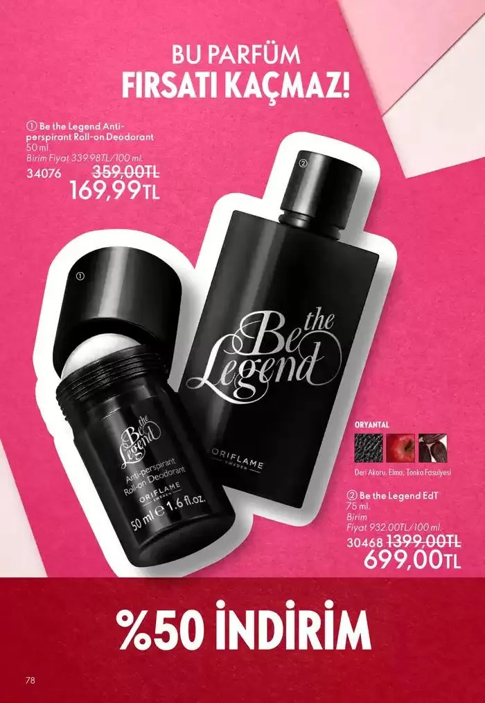 Katalog Oriflame katalog 1 Şubat - 15 Şubat 2025 - aktüel Sayfa 78