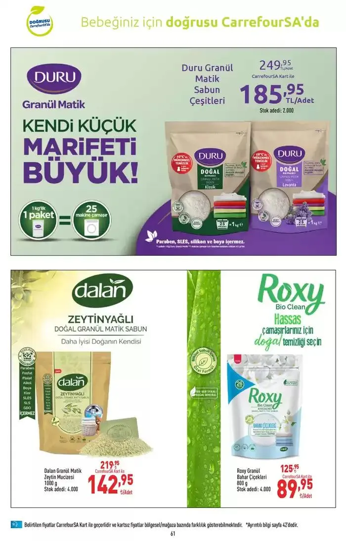 Katalog Kataloglar CarrefourSA 3 Ocak - 15 Ocak 2025 - aktüel Sayfa 61