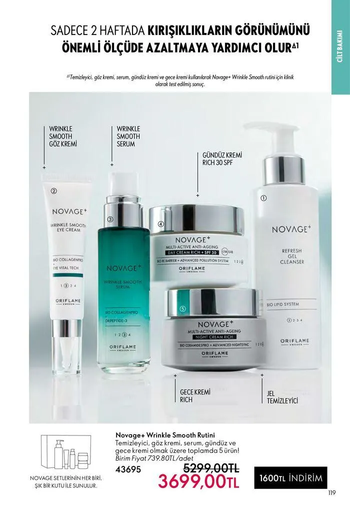 Katalog Oriflame katalog 1 Ağustos - 15 Ağustos 2024 - aktüel Sayfa 119