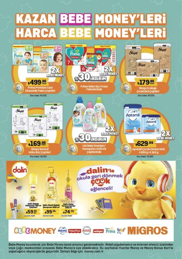 Katalog Migros katalog 29 Ağustos - 11 Eylül 2024 - aktüel Sayfa 70