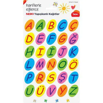 Noki Memo 12800 Alfabe 30 Harf 15 Yaprak