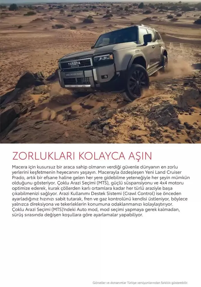 Katalog Land Cruiser Prado 24 Ocak - 24 Ocak 2026 - aktüel Sayfa 13
