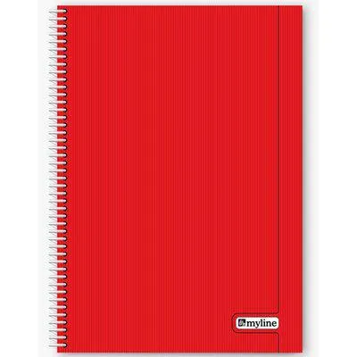 Myline Nova A4 Plastik Kapak 120 Yaprak Çizgili Defter