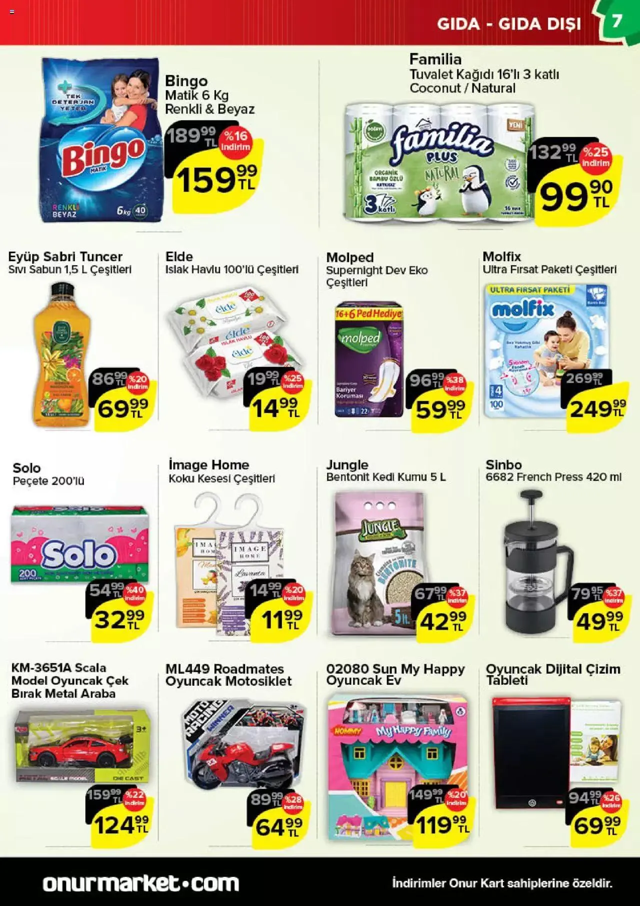 Katalog Onur Market Katalog 9 Kasım - 21 Kasım 2023 - aktüel Sayfa 7
