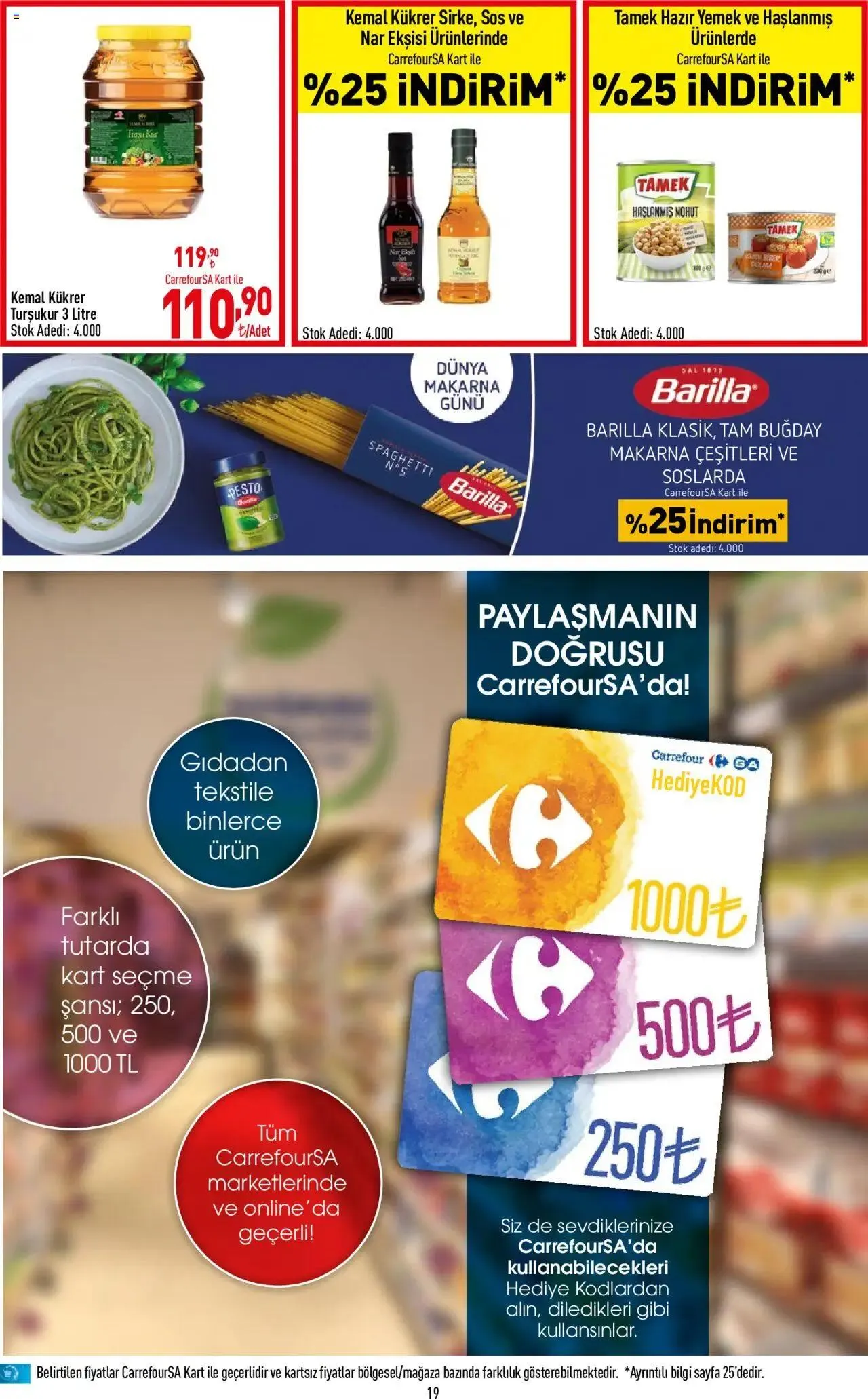 Katalog CarrefourSA Katalog 10 Ekim - 23 Ekim 2024 - aktüel Sayfa 19