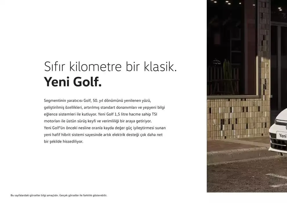 Katalog Volkswagen Yeni Golf 24 Ocak - 24 Ocak 2026 - aktüel Sayfa 2
