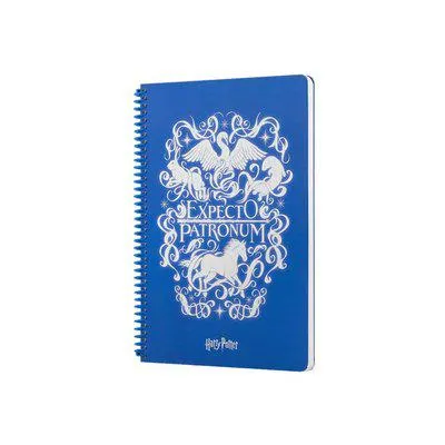 Harry Potter Expecto Spiralli Defter Mavi 80 Yaprak 17 x 24 388449