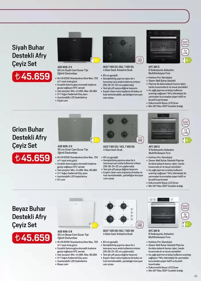 Katalog Tüm Kredi Kartlarına Peşin Fiyatına 7 Taksit Fırsatı 2 Aralık - 15 Aralık 2024 - aktüel Sayfa 41