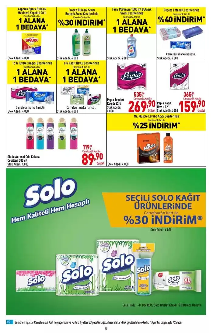 Katalog Kataloglar CarrefourSA 3 Ocak - 15 Ocak 2025 - aktüel Sayfa 48