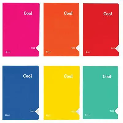 Keskin Color A4 40 Yaprak Kareli PP Kapak Dikişli Cool Defter 321802-99
